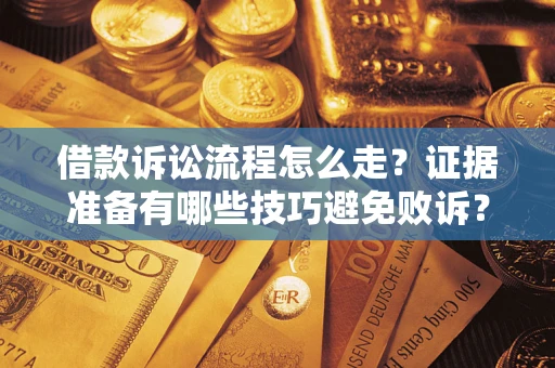 济南借款诉讼流程怎么走？证据准备有哪些技巧避免败诉？