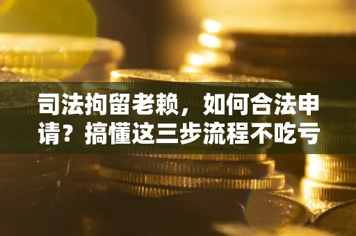 济南司法拘留老赖，如何合法申请？搞懂这三步流程不吃亏！