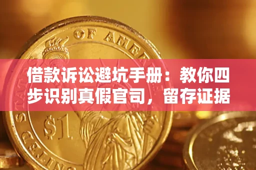 济南借款诉讼避坑手册：教你四步识别真假官司，留存证据不踩雷