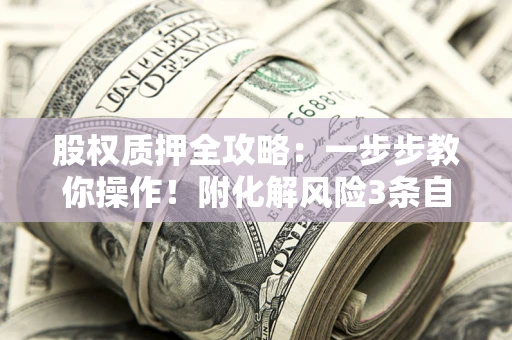 济南股权质押全攻略：一步步教你操作！附化解风险3条自救法则