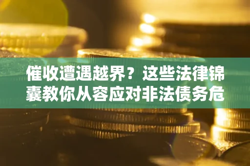 济南催收遭遇越界？这些法律锦囊教你从容应对非法债务危机